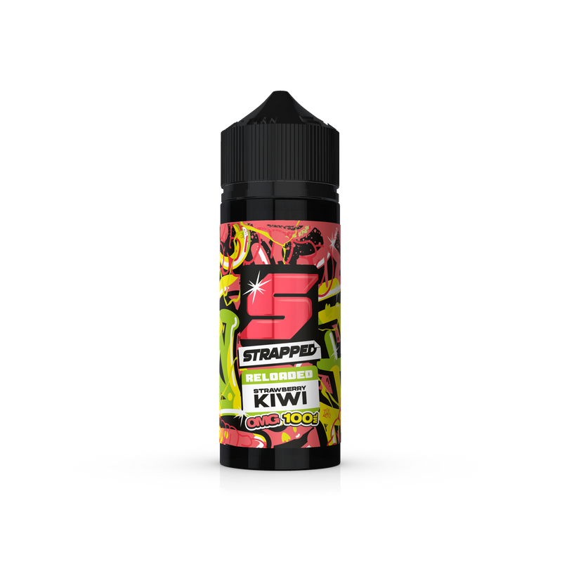Strapped Reloaded - Strawberry Kiwi 100ml 0mg