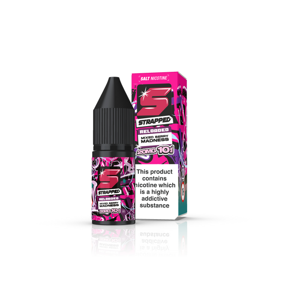 Strapped Reloaded - Mixed Berry Madness 10ml 20mg