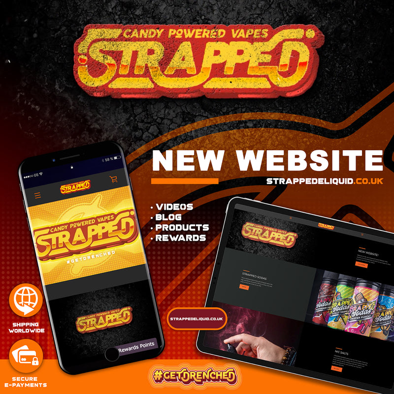 NEW WEBSITE! Strappedeliquid.co.uk