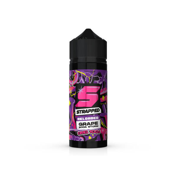 Strapped Reloaded - Grape Soda Storm 100ml 0mg