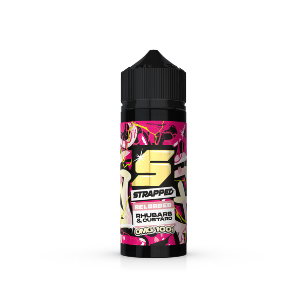 Strapped Reloaded - Rhubarb & Custard 100ml 0mg