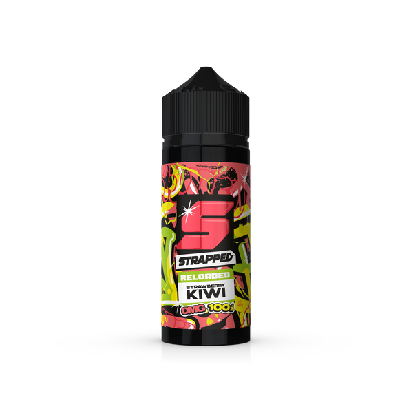 Strapped Reloaded - Strawberry Kiwi 100ml 0mg