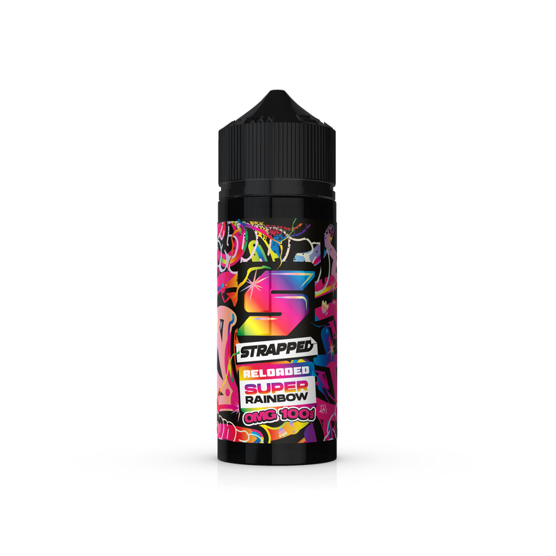 Strapped Reloaded - Super Rainbow 100ml 0mg