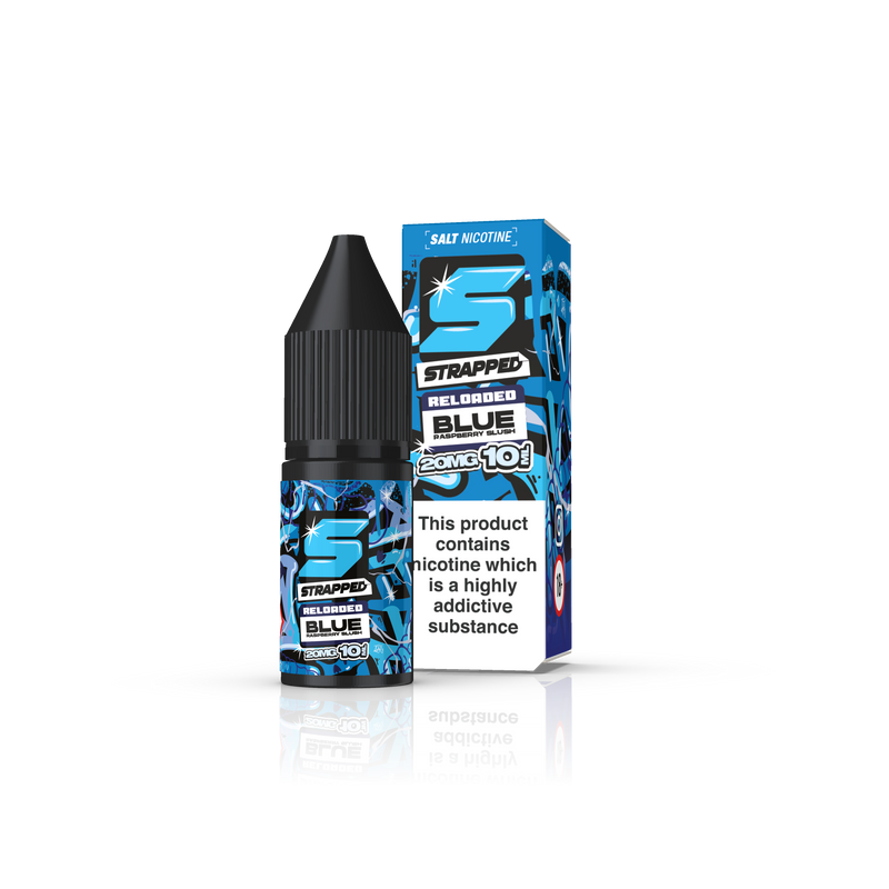 Strapped Reloaded - Blue Raspberry 10ml 20mg