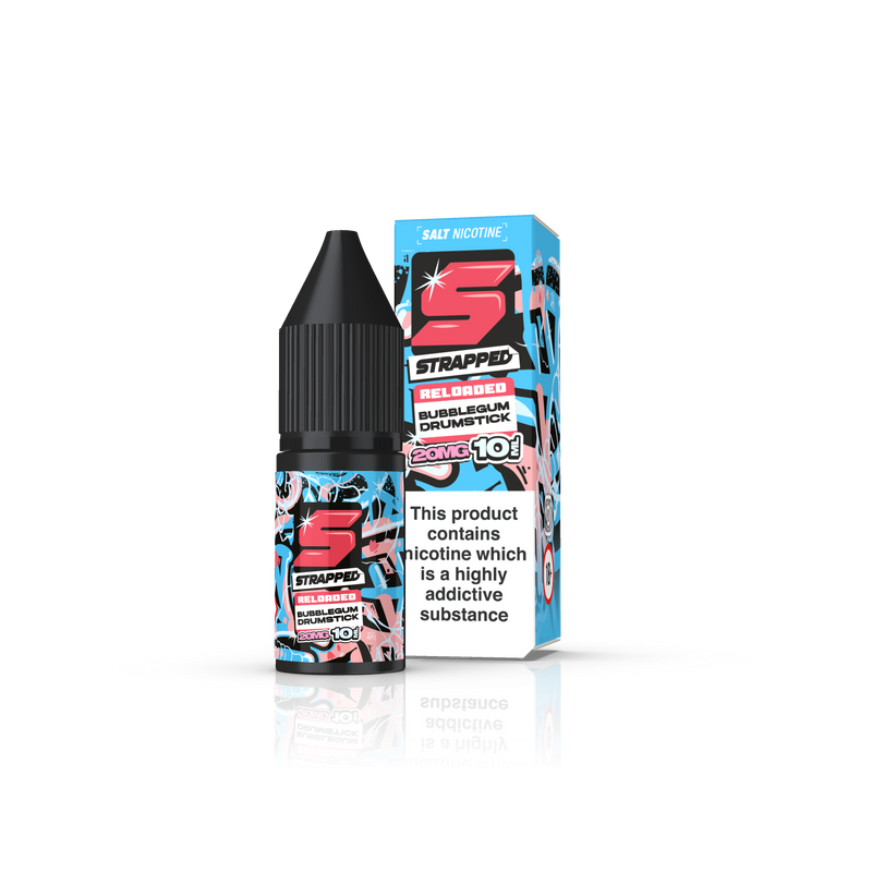 Strapped Reloaded - Bubblegum Drumstick 10ml 20mg