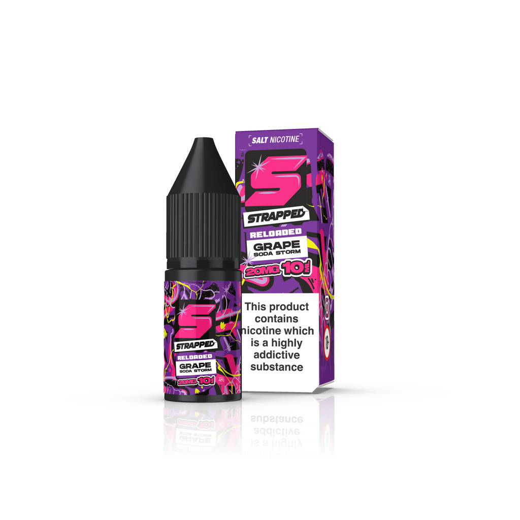 grape soda vape juice Strapped Reloaded