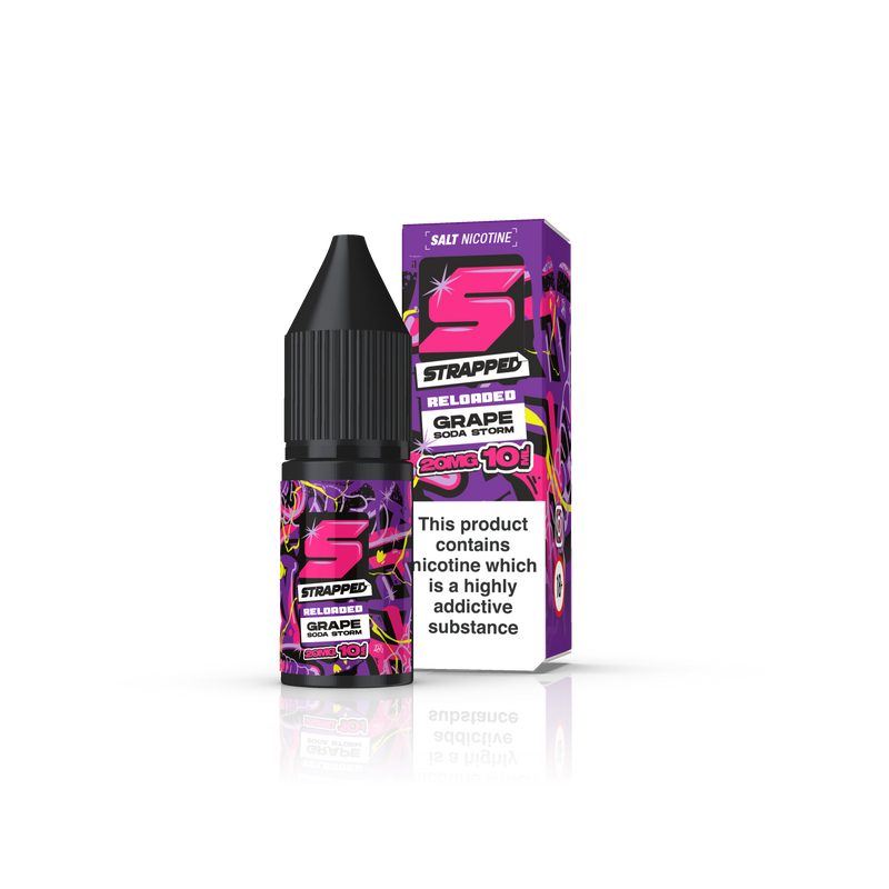 Strapped Reloaded - Grape Soda Storm 10ml 10mg