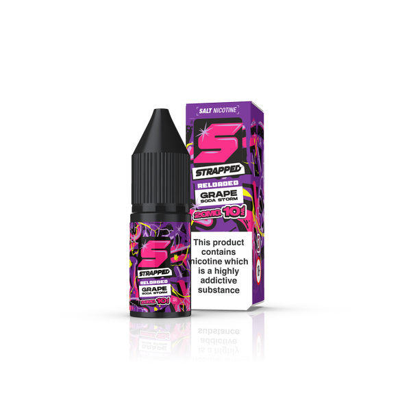 Strapped Reloaded - Grape Soda Storm 10ml 20mg