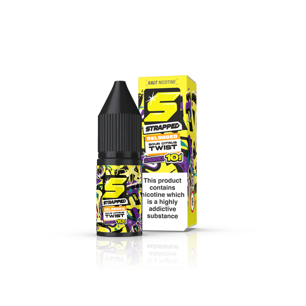 Strapped Reloaded - Sour Citrus Twist 10ml 10mg