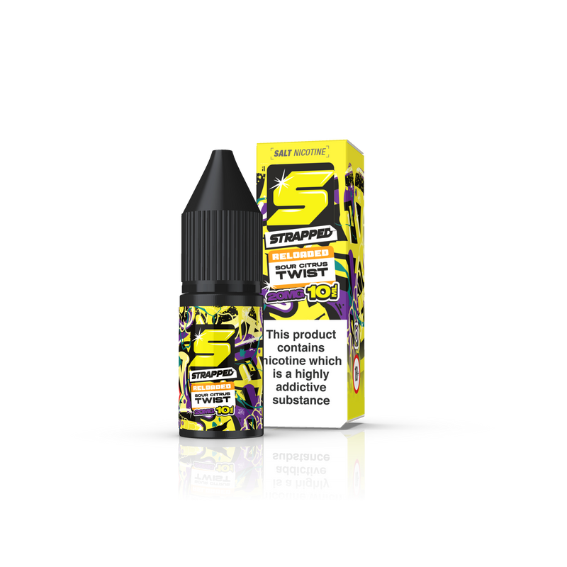 Strapped Reloaded - Sour Citrus Twist 10ml 10mg