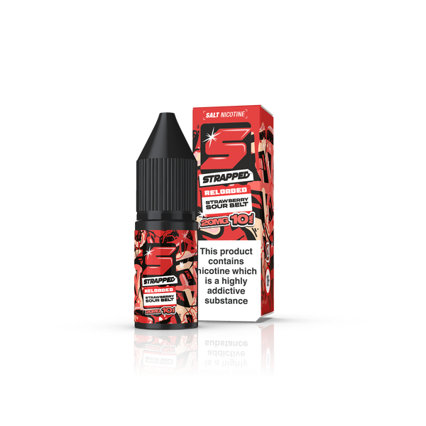 Strapped Reloaded - Strawberry Sour Belt 10ml 10mg